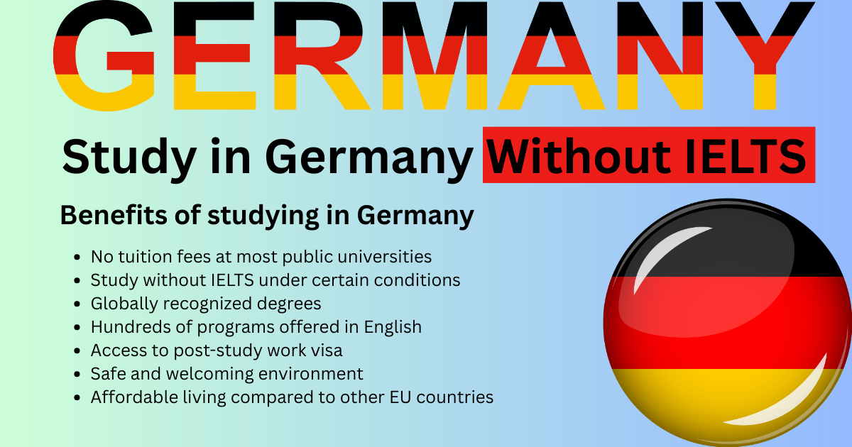 Study in Germany Without IELTS