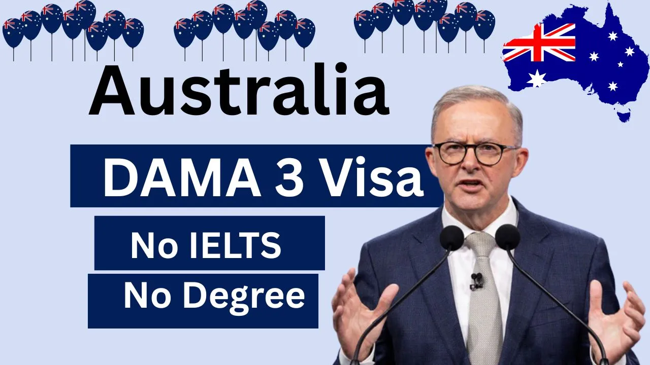 Australia DAMA 3 Visa