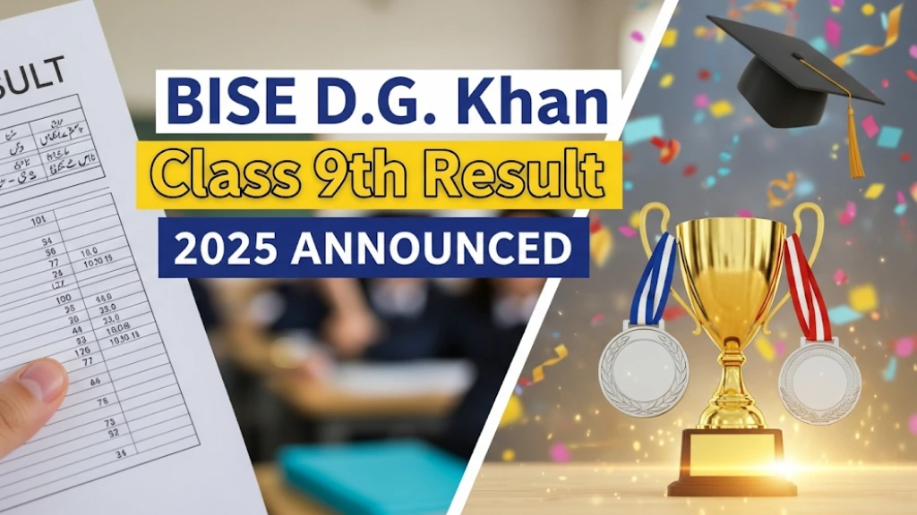 BISE D.G. Khan Class 9th Result 2025