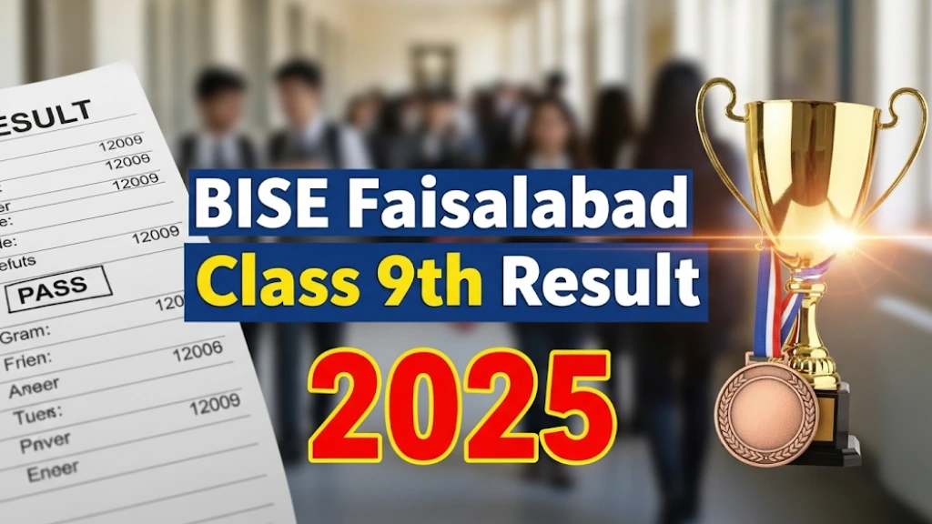 BISE Faisalabad Class 9th Result 2025