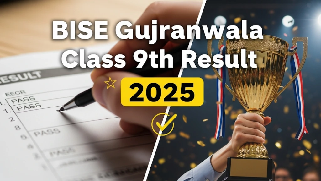 BISE Gujranwala Class 9th Result 2025