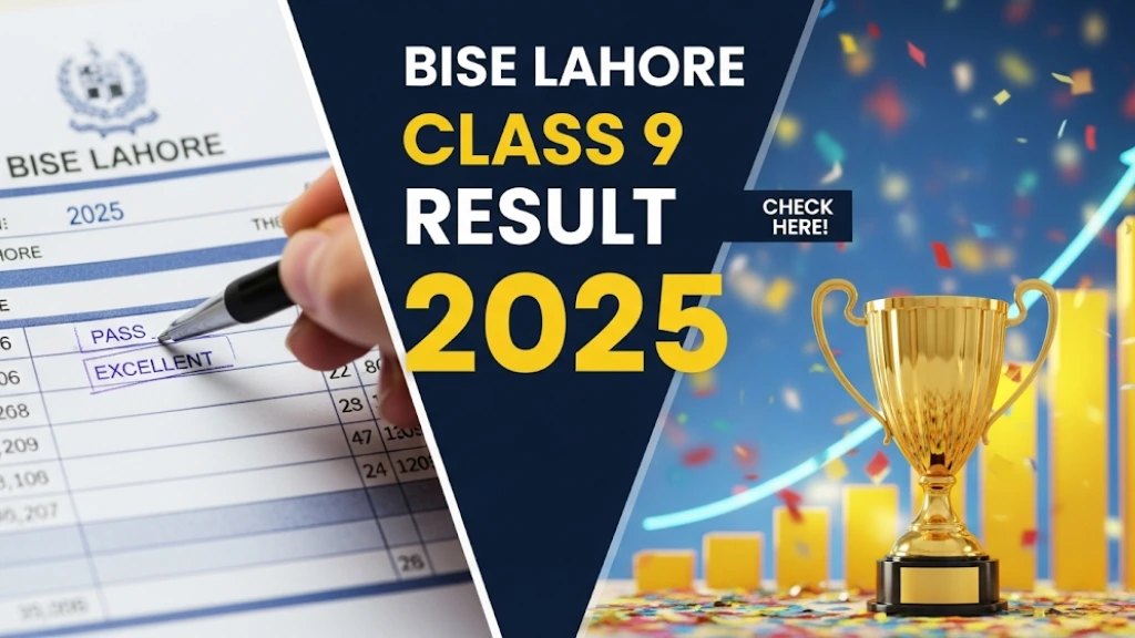BISE Lahore Class 9th Result 2025